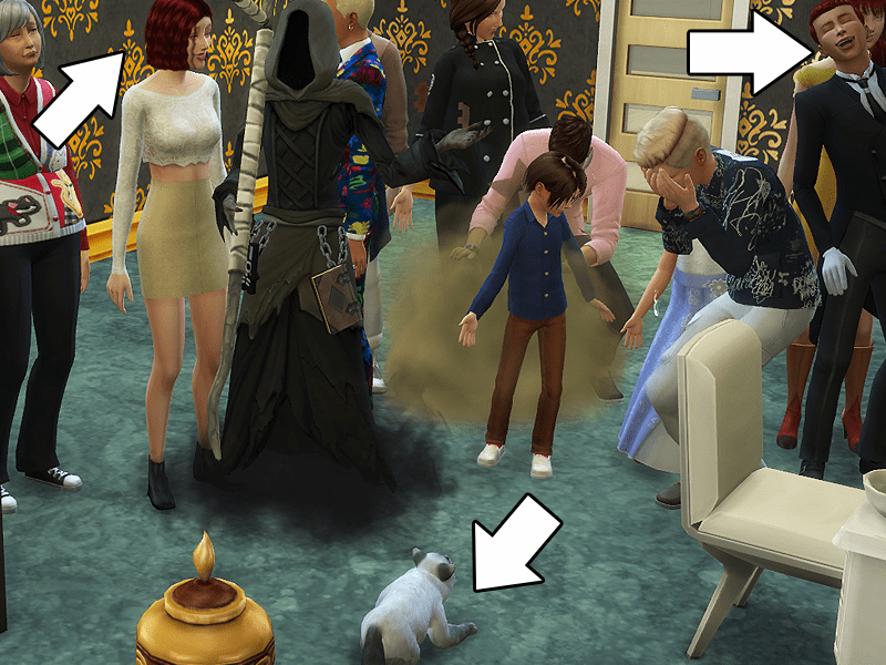 Sims4黑寡婦挑戰 EP10 在慶生派對中逝世